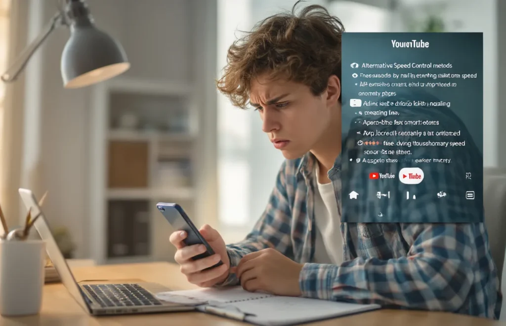 YouTube Confirms Android Speed Control Bug