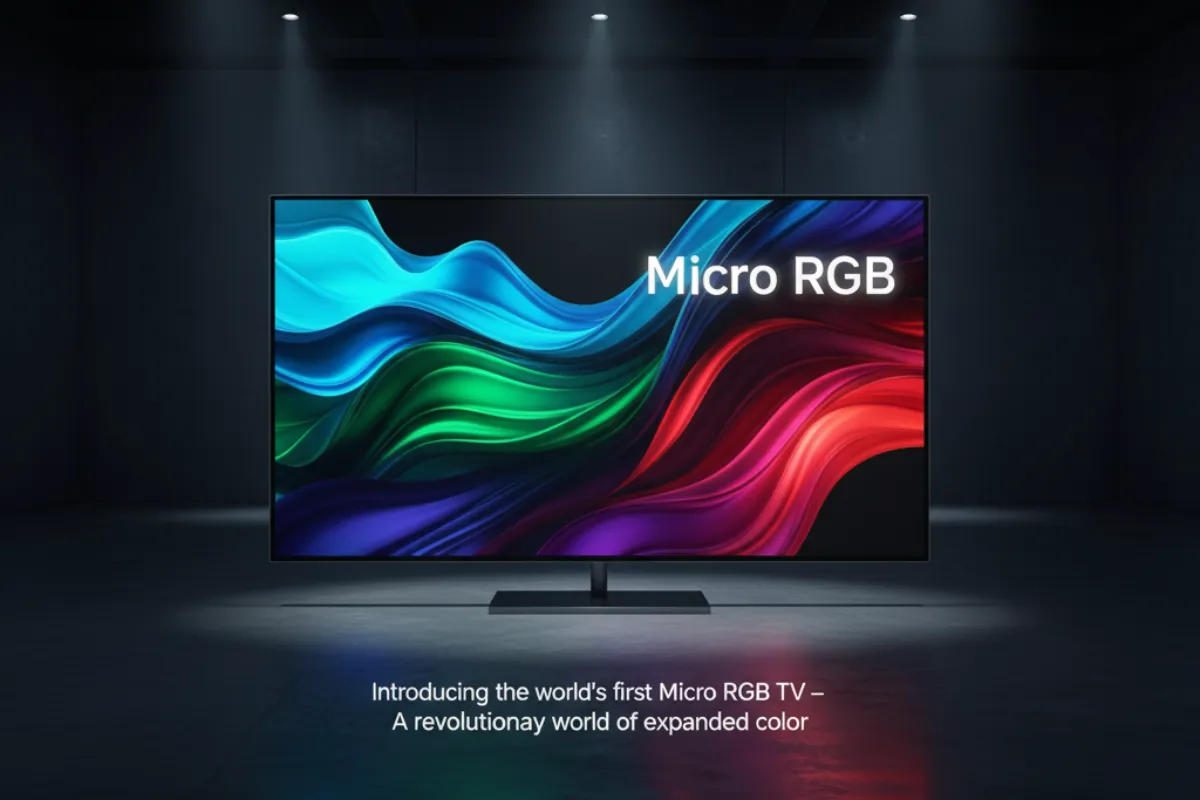 Micro RGB display